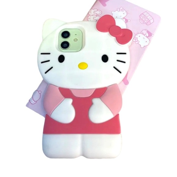 Hello Kitty, IPhone 14 Pro Max 3D Stereoscopic Durable Protective Case Cover NWT - Picture 5 of 5